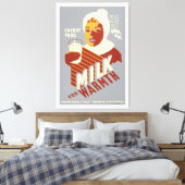 Melk voor Warmth Canvas Afdruk (Insitu (Slaapkamer))