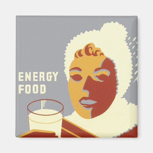 Melk voor Warmth Magneet (Voorkant)