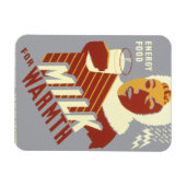 Melk voor Warmth Magneet (Horizontaal)