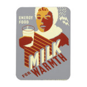 Melk voor Warmth Magneet (Verticaal)