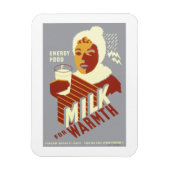 Melk voor Warmth Magneet (Verticaal)