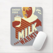 Melk voor Warmth Muismat (Met muis)