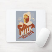 Melk voor Warmth Muismat (Met muis)