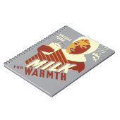 Melk voor Warmth Notitieboek (Linkerzijde)