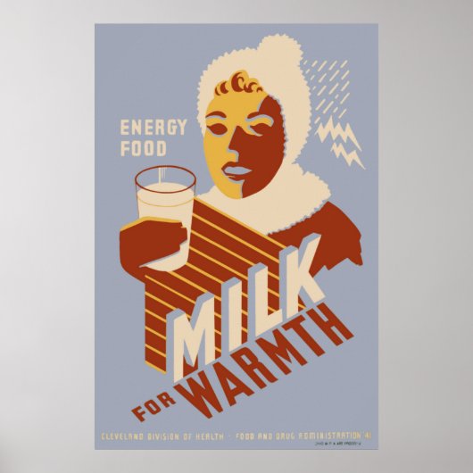 Melk voor Warmth Poster (Voorkant)