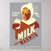 Melk voor Warmth Poster (Voorkant)