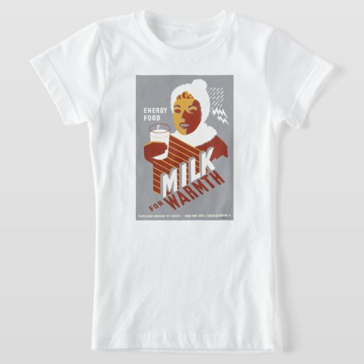 Melk voor Warmth T-shirt (Laagn)