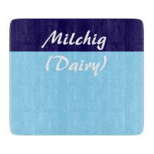 Melkachtige Dairy Milk koosjere keuken snijplank