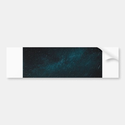 melkachtige nacht bumpersticker (Voorkant)