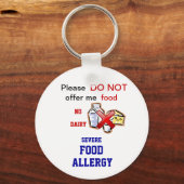 Melkallergie Allert Sleutelhanger (Voorkant)