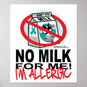Melkallergie Poster