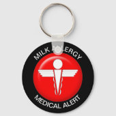 Melkallergie Sleutelhanger (Voorkant)