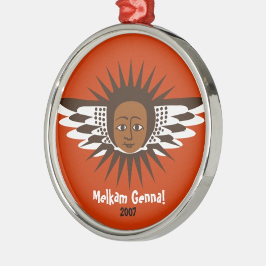 Melkam Genna Adoption Angel Ornament (Links)