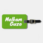 Melkam Guzo Ethiopische reiswensen Bagagelabel (Voorkant horizontaal)