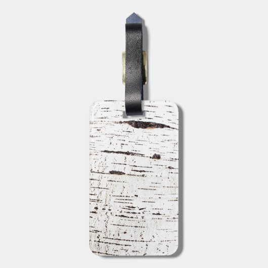 Melkbarstpatroon Bagagelabel (Achterkant verticaal)