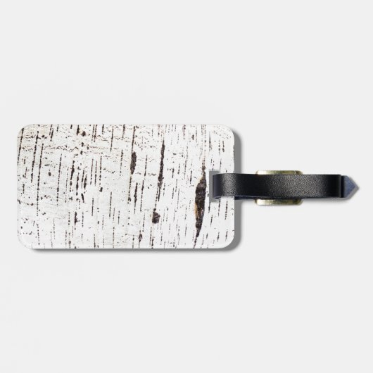 Melkbarstpatroon Bagagelabel (Achterkant horizontaal)