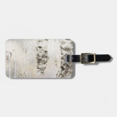 Melkbarstpatroon Bagagelabel (Voorkant horizontaal)