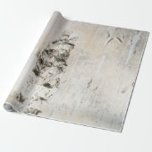 Melkbarstpatroon Cadeaupapier (Uitgerold)