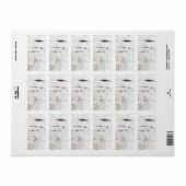 Melkbarstpatroon Etiket (Full Sheet)