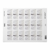 Melkbarstpatroon Etiket (Full Sheet)