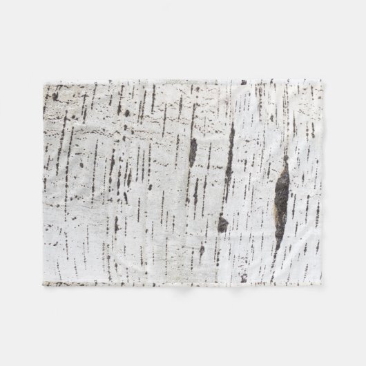 Melkbarstpatroon Fleece Deken (Voorkant (Horizontaal))