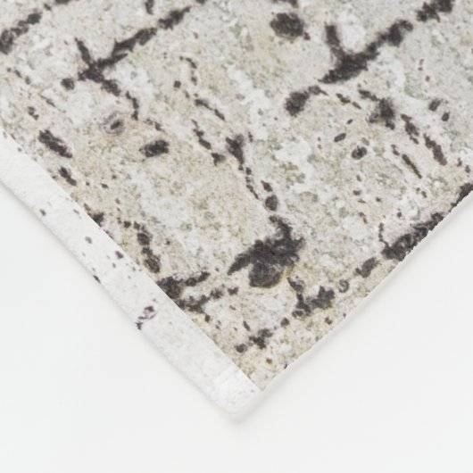 Melkbarstpatroon Fleece Deken (Hoek)