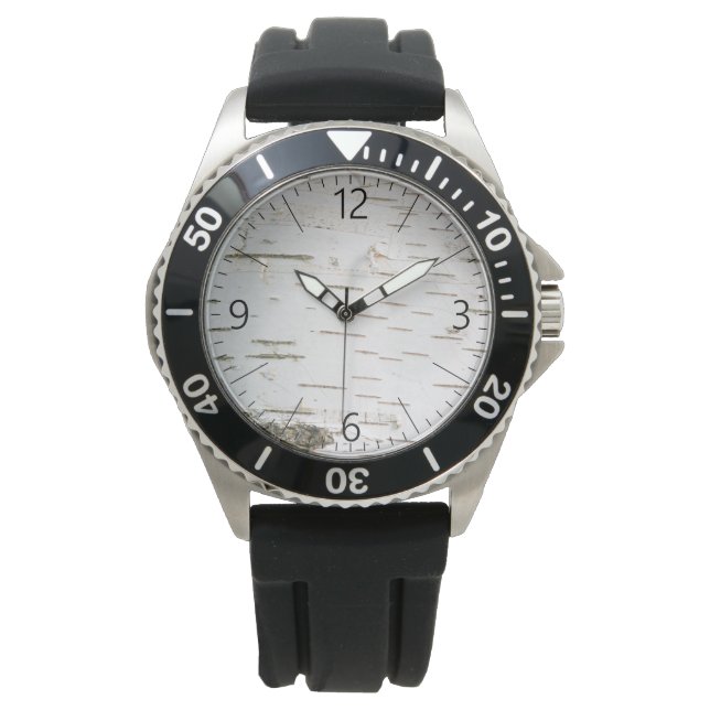 Melkbarstpatroon Horloge (Voorkant)
