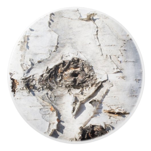 Melkbarstpatroon Keramische Knop (Voorkant)