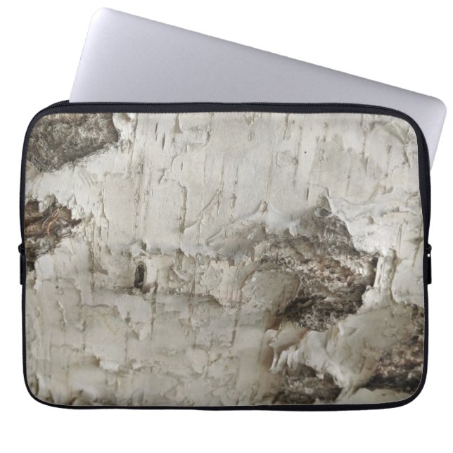 Melkbarstpatroon Laptop Sleeve (Voorkant)