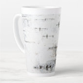 Melkbarstpatroon Latte Mok (Linkerhoek)