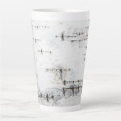 Melkbarstpatroon Latte Mok (Voorkant)