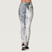 Melkbarstpatroon Leggings (Achterkant)