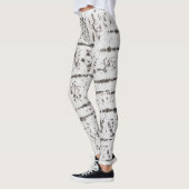 Melkbarstpatroon Leggings (Links)