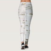 Melkbarstpatroon Leggings (Achterkant)