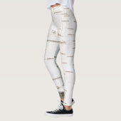 Melkbarstpatroon Leggings (Links)