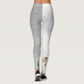Melkbarstpatroon Leggings (Achterkant)