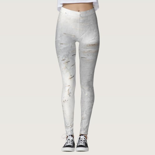 Melkbarstpatroon Leggings (Voorkant)