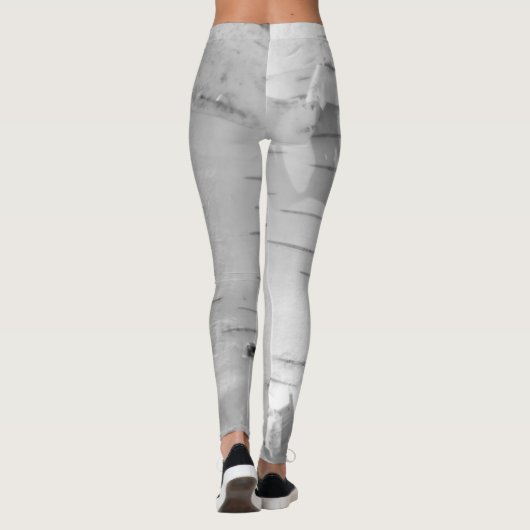 Melkbarstpatroon Leggings (Achterkant)
