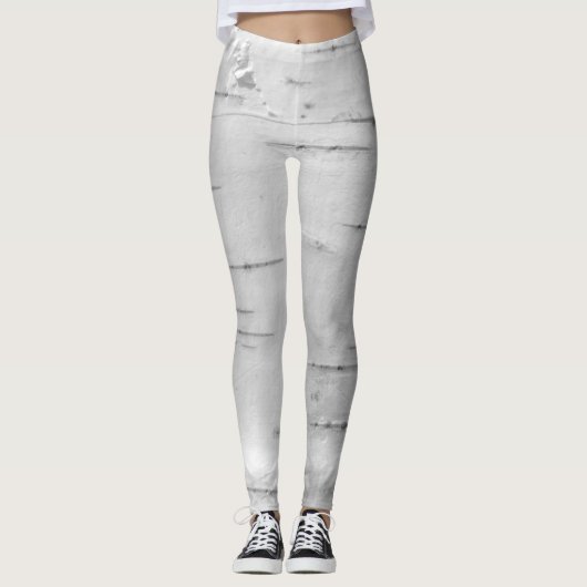 Melkbarstpatroon Leggings (Voorkant)