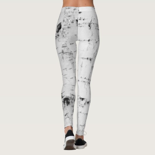 Melkbarstpatroon Leggings (Achterkant)