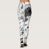 Melkbarstpatroon Leggings (Achterkant)