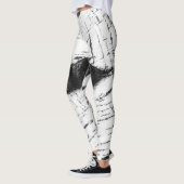 Melkbarstpatroon Leggings (Links)
