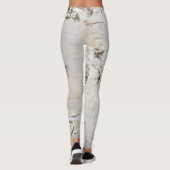 Melkbarstpatroon Leggings (Achterkant)