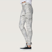 Melkbarstpatroon Leggings (Links)