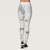 Melkbarstpatroon Leggings (Achterkant)