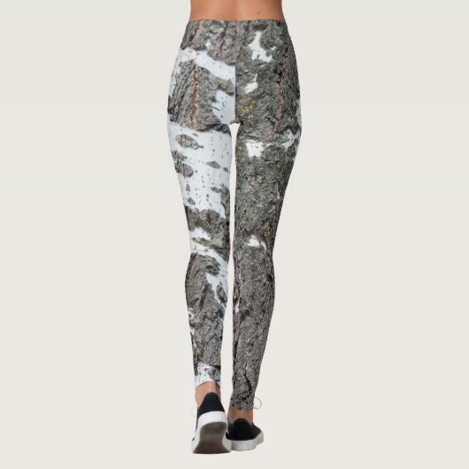 Melkbarstpatroon Leggings (Achterkant)