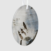 Melkbarstpatroon Ornament (voorkant)