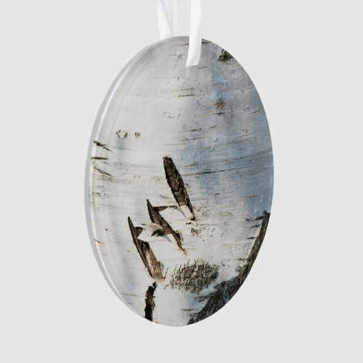 Melkbarstpatroon Ornament (voorkant)