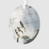 Melkbarstpatroon Ornament (voorkant)