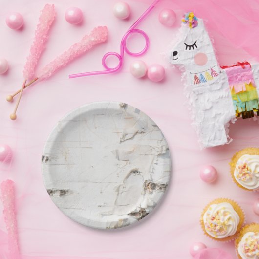 Melkbarstpatroon Papieren Bordje (Feest)